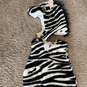 Pottery Barn Kids Zebra Costume 2T-3T